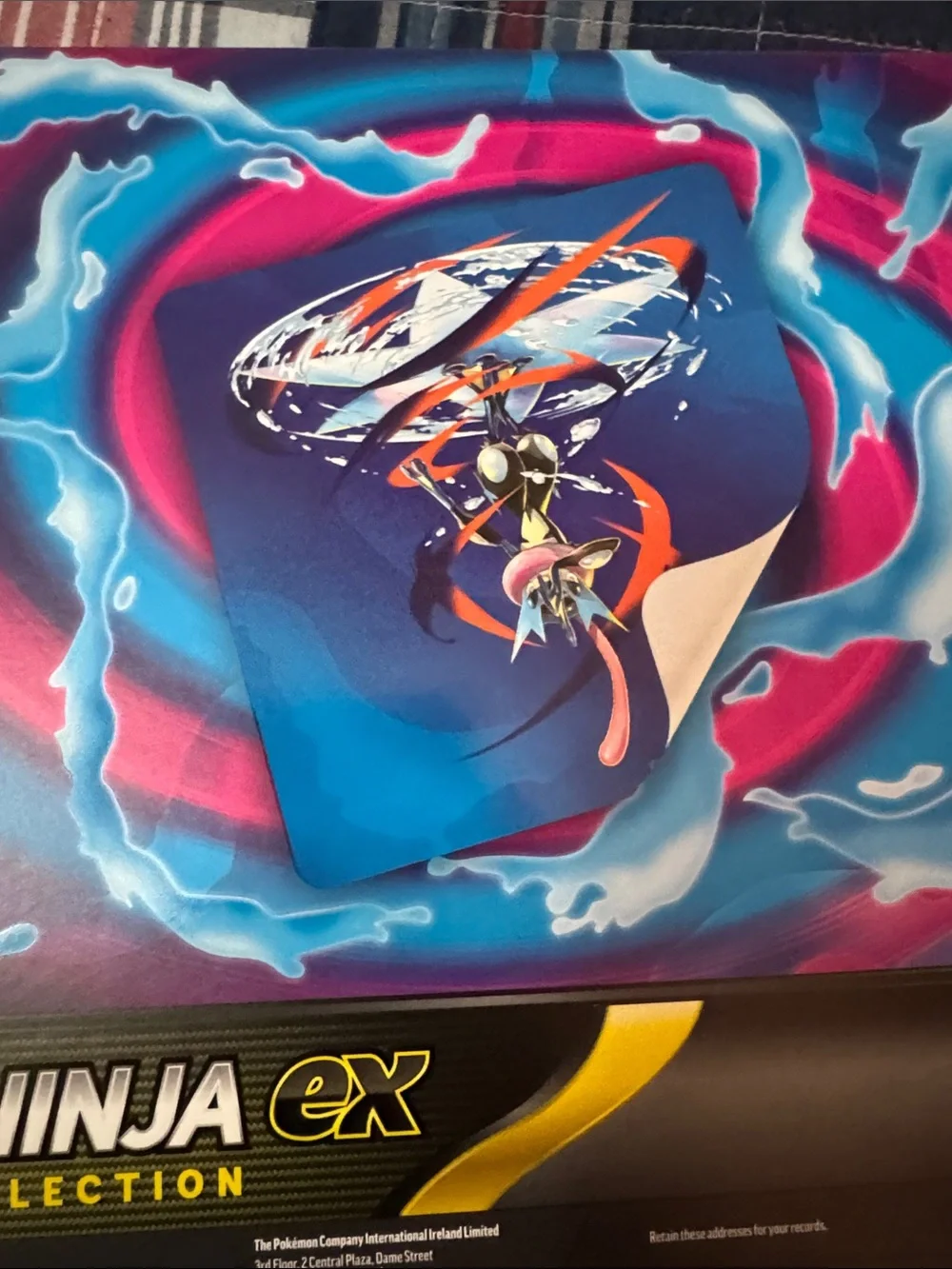 Mega Greninja-EX Premium Collection Pokemon TCG Chaos Rising 8 packs new sealed